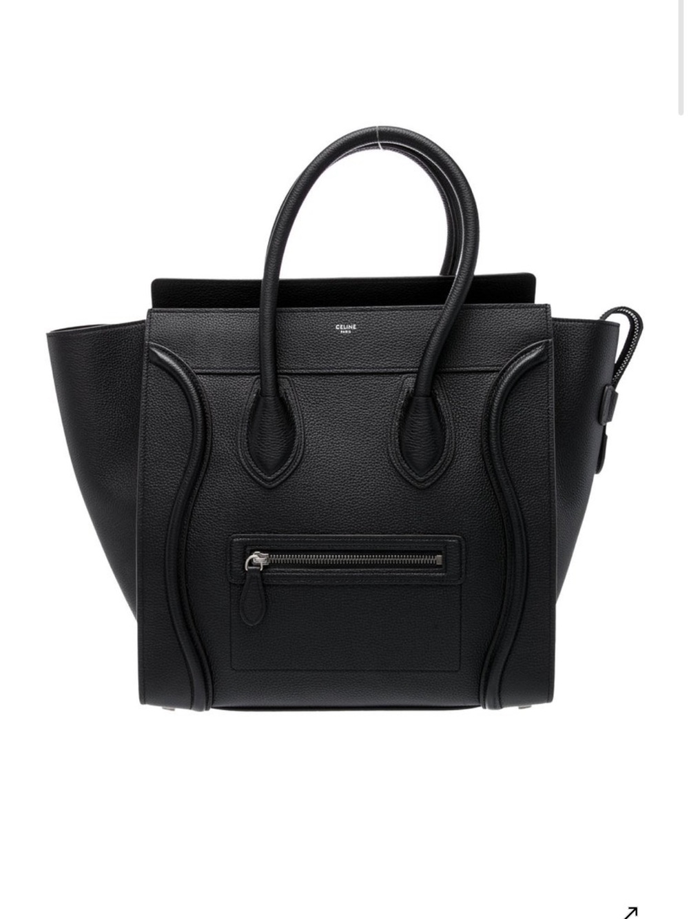 Celine Black Luggage Phantom Tote - Textured Leather

Box and dust bag included
